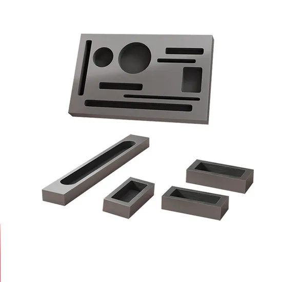 Customized High Density Graphite Material Graphite Boat/ Box Graphite Mould for Gold/ Silver/ Aluminum/Precious Metal Casting/Forming/ Ingot Mold/ Jewelry Tool 
