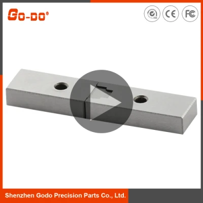 CNC Machining/Machined/Machinery Part, High Precision Square Interlocks Brick Mold Part